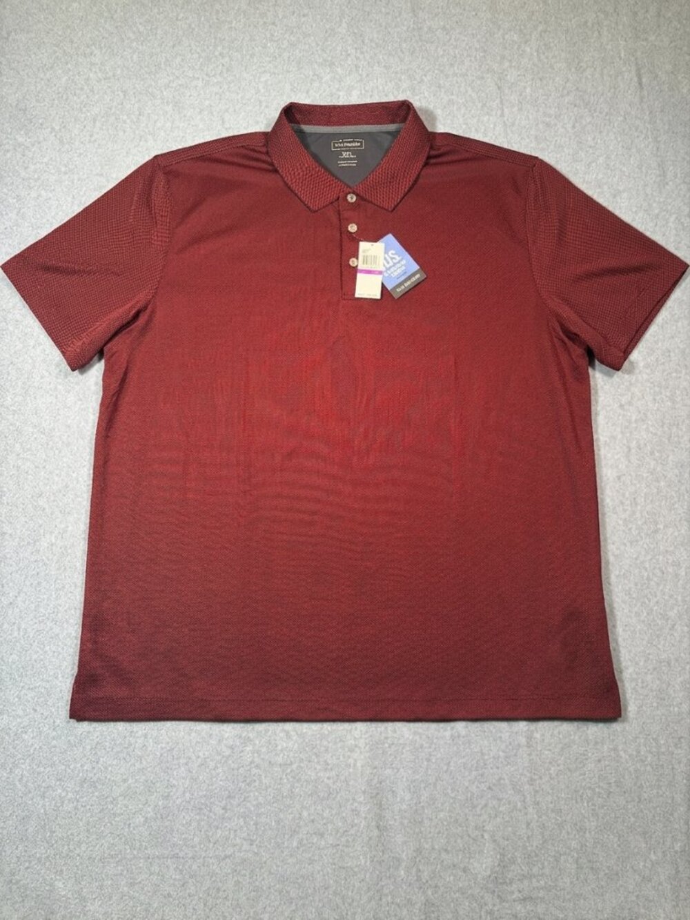 Van Heusen Men's Maroon Polo Shirt